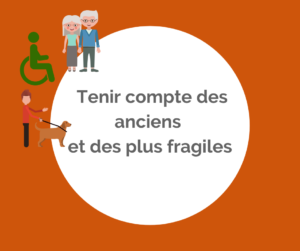 Tenir compte des anciens et des plus fragiles - Lentilly 2020